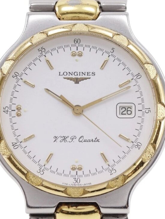LONGINES Conquest Watches 4018 white WhiteDial Stainless Steel/Plated Gold... main image 11